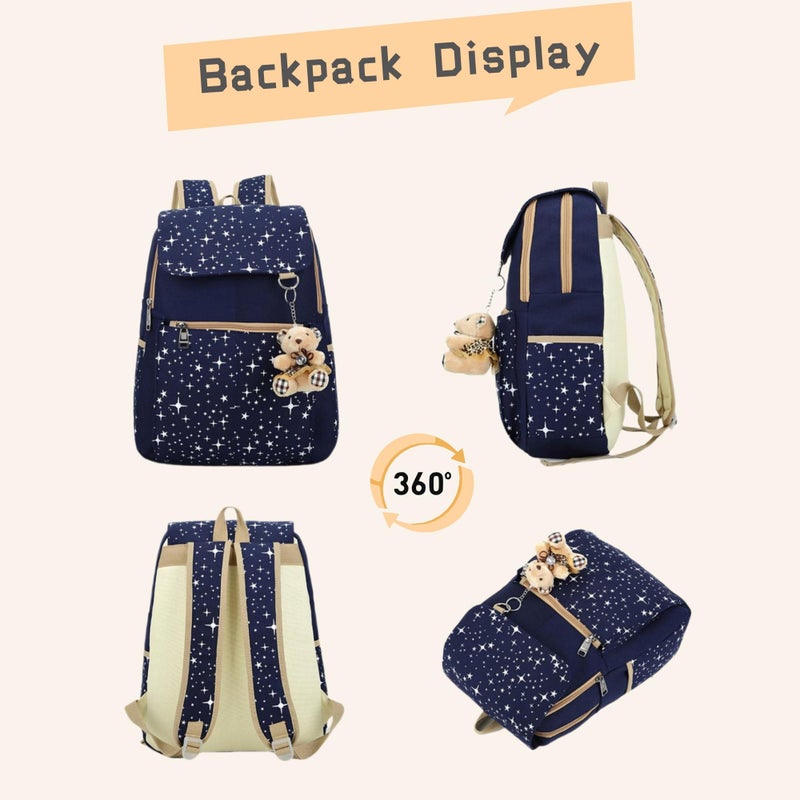 Bansusu ShortWell - Medium Kids Backpack Waterproof Backpack, Girls & Women Stylish Trendy College, School & Casual Daypacks Bag 1699 - Image 4